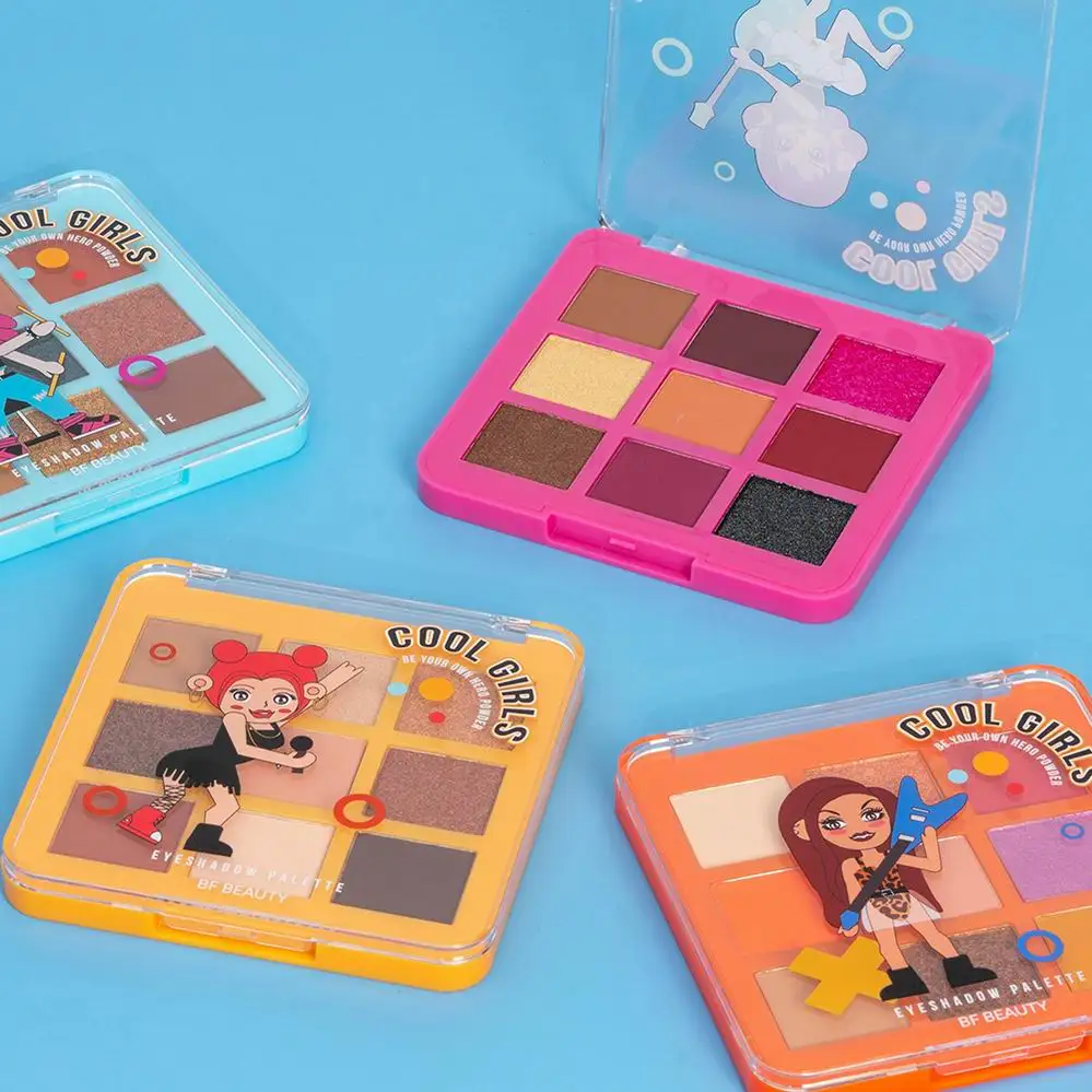 High Pigment Custom Eye Nude Rose Eyeshadow Palette Custom Cruelty Free Private Label Cool Girls Eyeshadow Palette