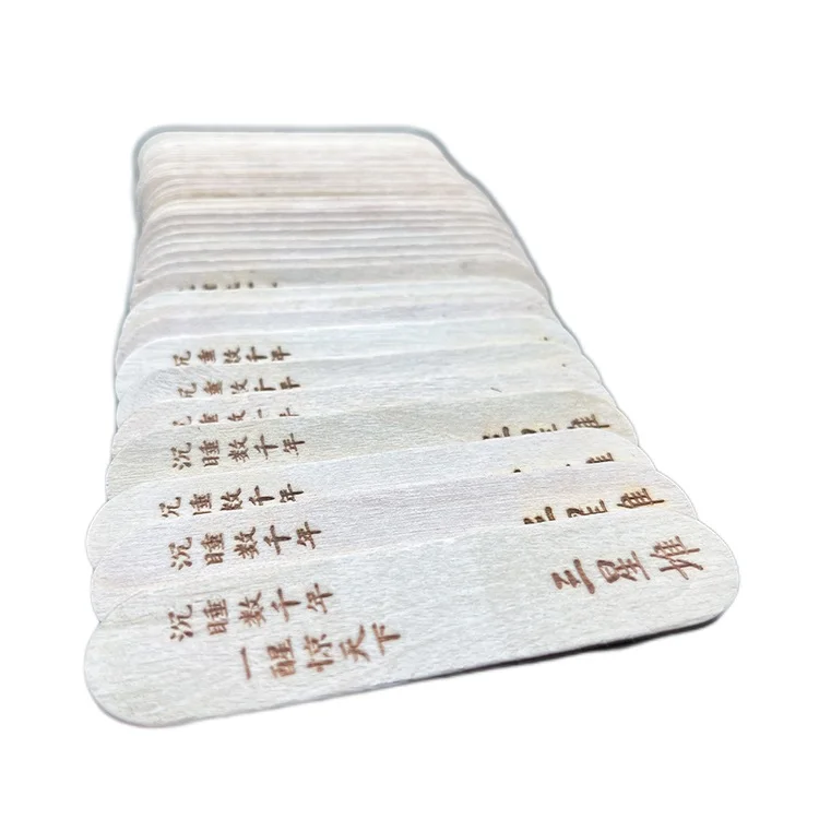 Direct Wholesale OEM Disposable Wooden Sufficient Inventory Ice Cream Stick