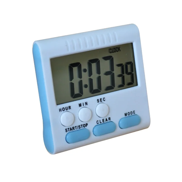 Large LCD Electronic Digital Multifunctional Programmable Industrial Lab Dual Countdown Timer Clock