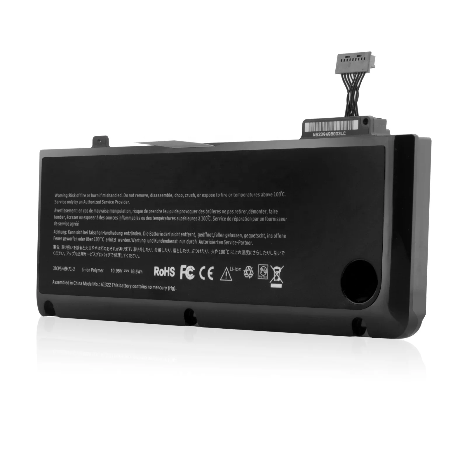 Аккумулятор A1322 для MacBook Pro 13 'A1278 Mid 2009 2010 2011 2012