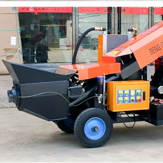 Factory direct sales Sand Transfer Diesel Cement Concrete Pump Price Aggregate Size 20Mm Trailer Mounted Concrete Pump