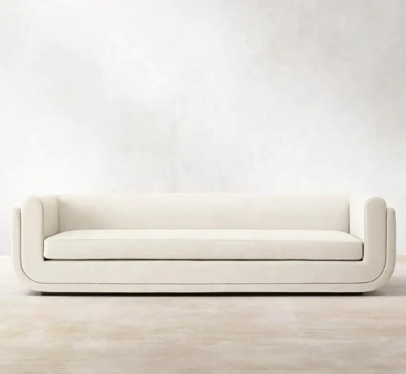 Hot new products Contemporary European Design Furniture U-Frame Curved Style Interior Hotel Sofa