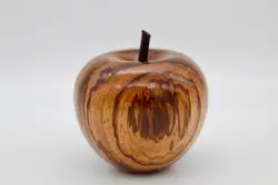 Collectables Fruit Ornaments Wooden Apples Wood Decorative Accents wooden fruits