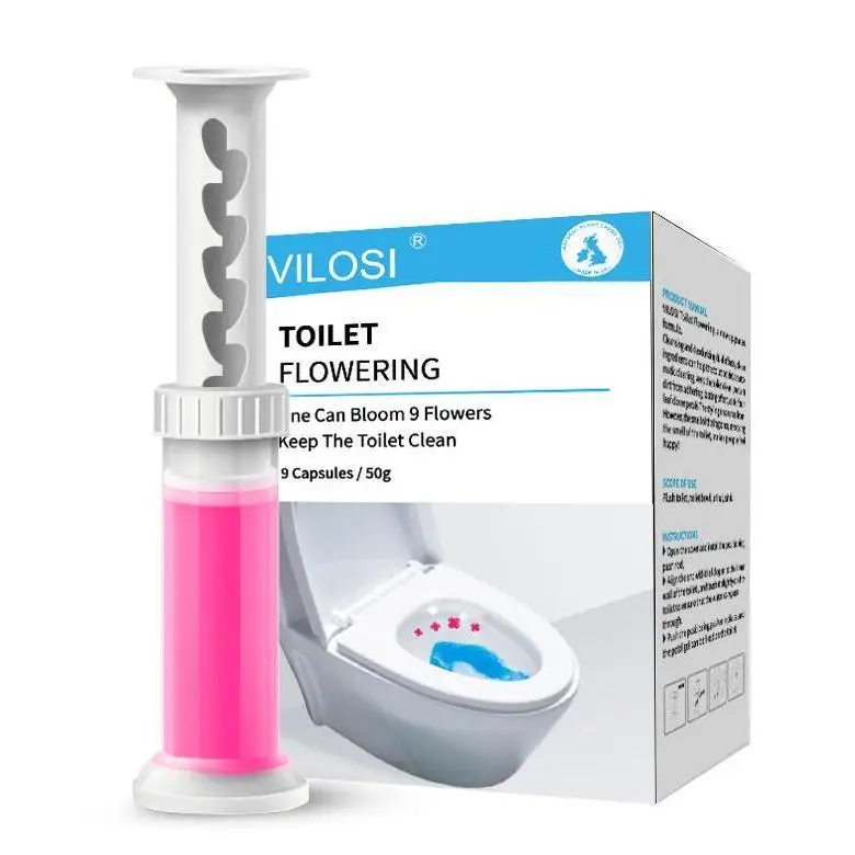 2024 Best selling cute toilet air freshener gel cleaner cleaning gel gel cleaner for toilet bowl