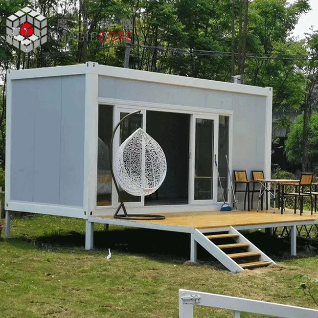 Custom granny flat container house /container residential flats /holiday cottage flat pack container house