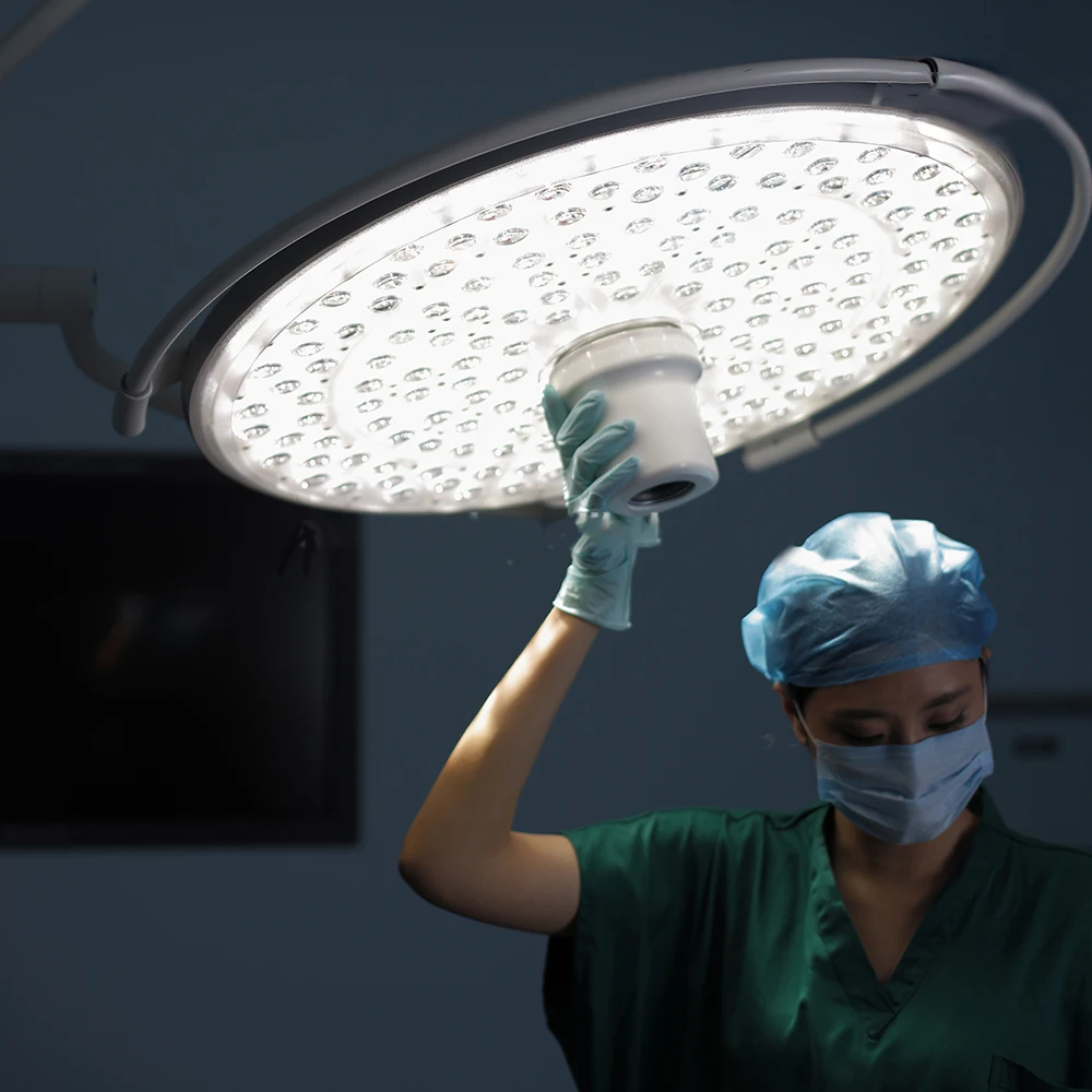 OL 9500 Double Arm Operation Surgical Medical LED Lamp Light