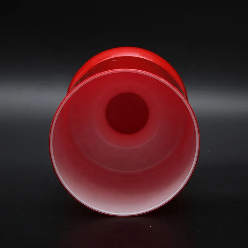 Red Colored Borosilicate Glass Tube for Lamp Covers & Shades