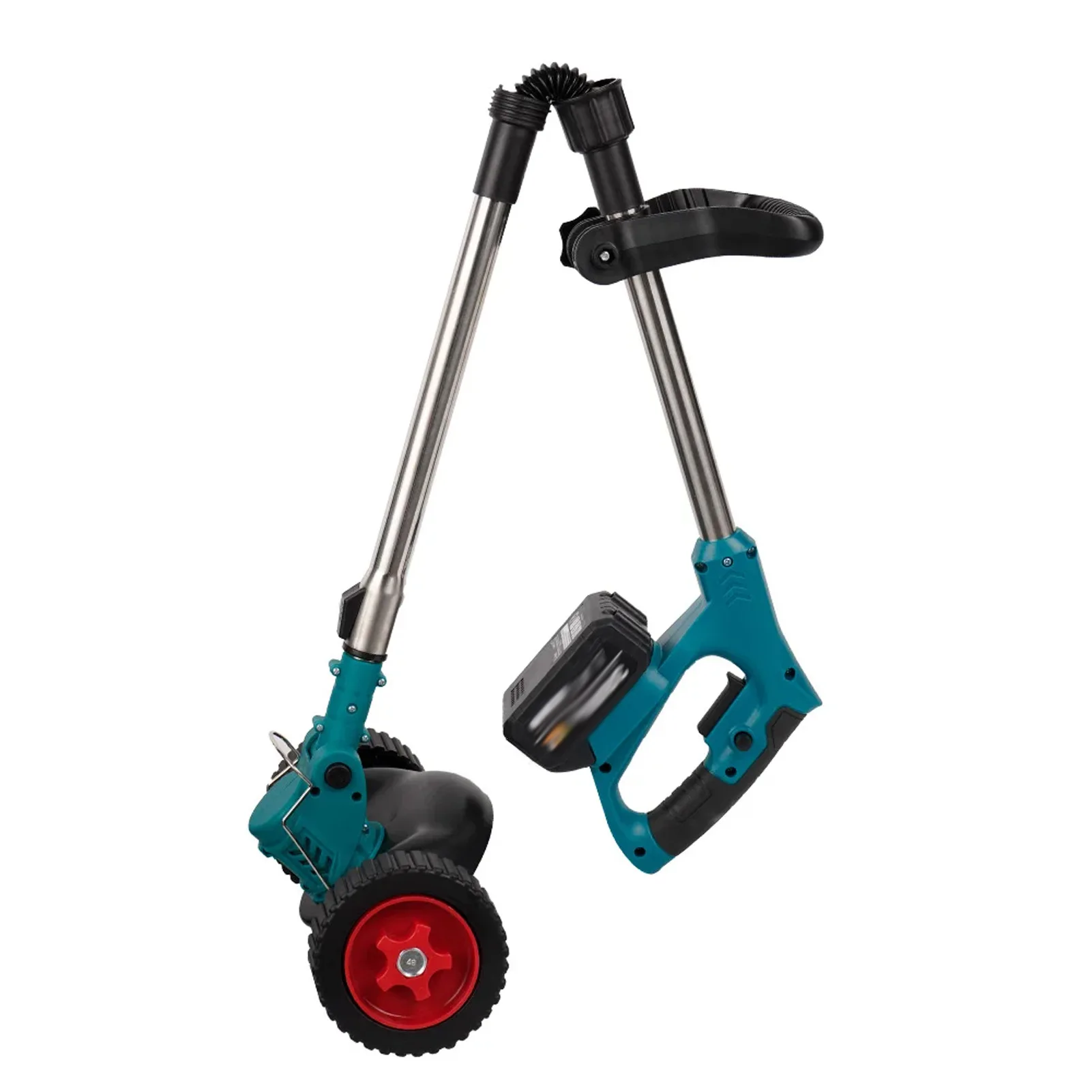 Brush Cutter Electric Weed Wacker Cordless String Trimmer Charger 3 Types Blades Battery Powered Lightweight