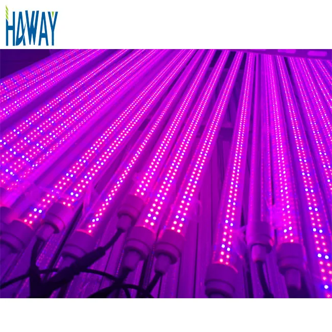 Для выращивания растений IP65 T8 LED тубусные лампы Интегрированный 60 см * 90 120 AC185-245V Водонепроницаемый полный спектр лампа