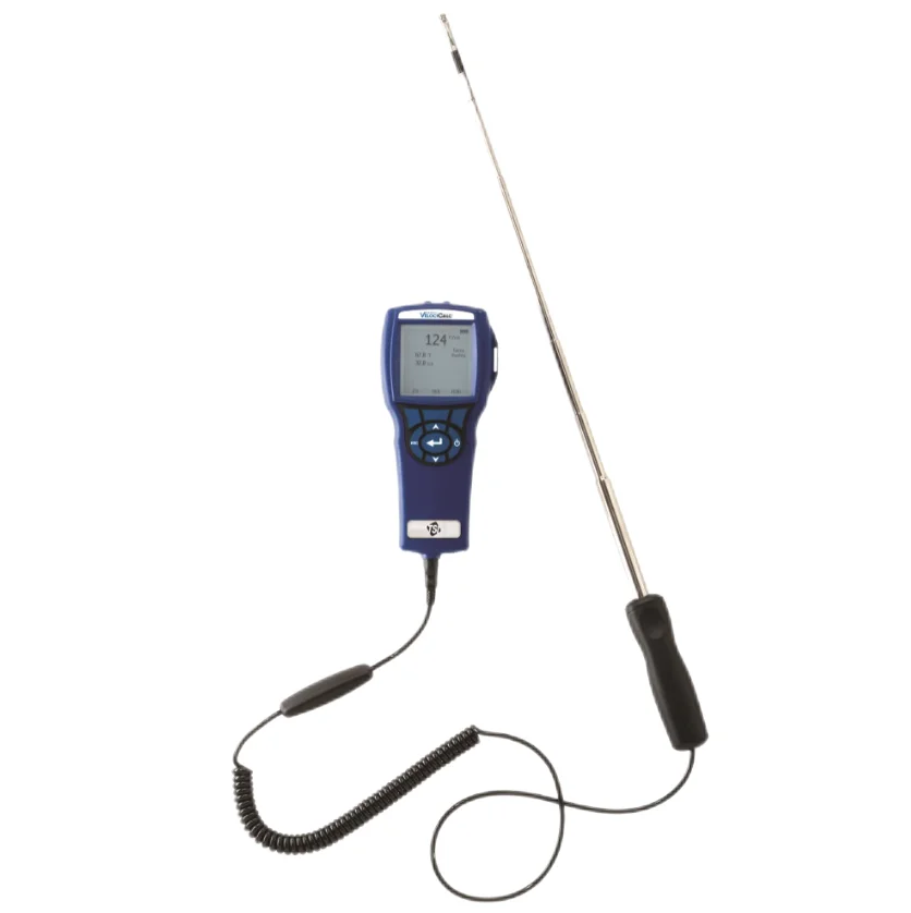 TSI 9565-A-NB VelociCalc Multi-Function Ventilation Meter with articulated probe, 0 to 9999 ft/min, -15 to 15 inH2O