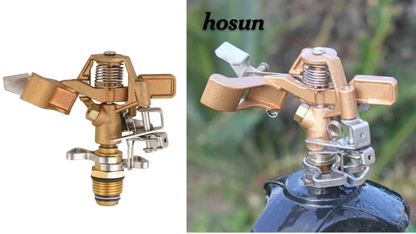 Garden Watering Popular Long Range Rain Gun Zin Impact Sprinkler