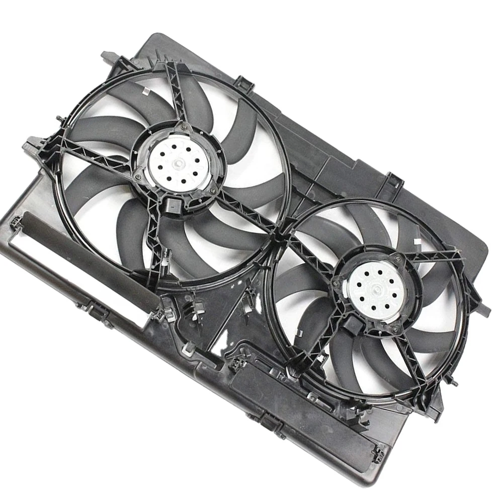 8K0121003P 8K0121207A Universal Assembly Spal Auto Spare Parts Full 12 Volt Mobile Cooling Radiator Fan For Audi A4L Q5 Assembly