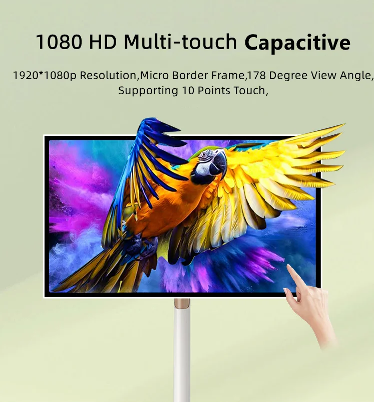 21 5/23 8/27/32 дюймов MTK 4 + 128 ГБ смарт-дисплей Android 11 съемный рекламный сенсорный экран для сексуальных девушек