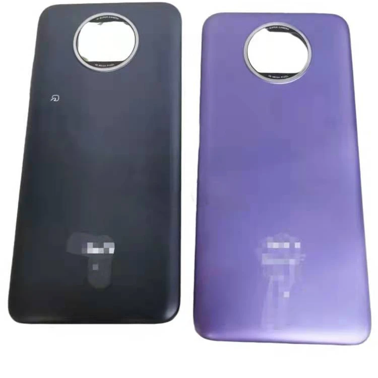 Крышка батарейного отсека заднее стекло Корпус Замена для Redmi Note 9T