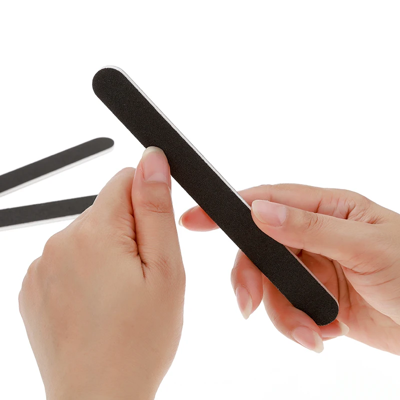 Nail Art Files Professional Grit Double Sided Washable Nail Manicure File (100/180)