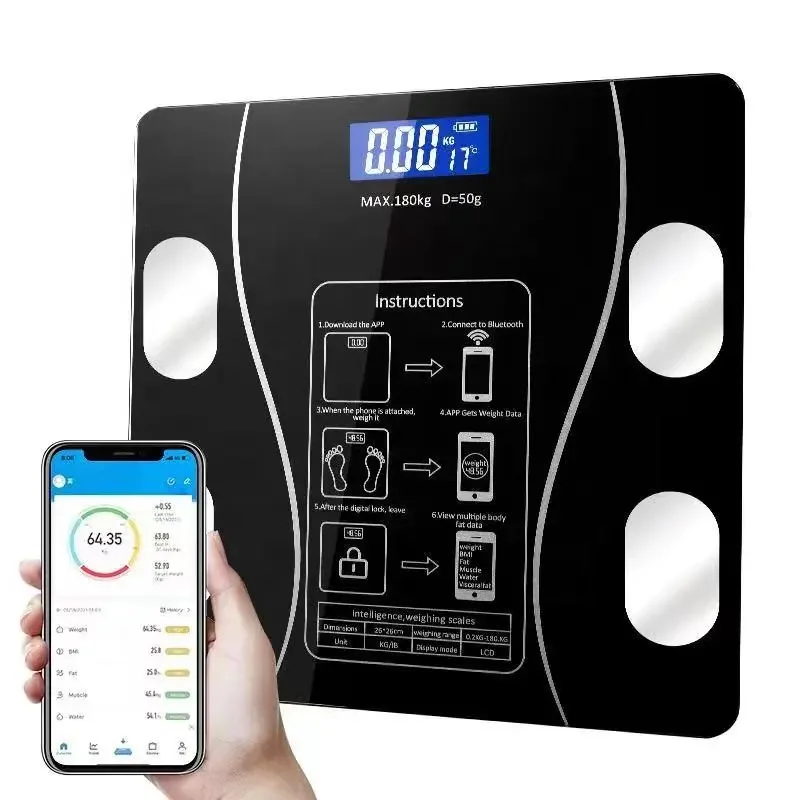 New Arrival Smart Body Fat Scale Digital Weight Machine for Human Body Weight