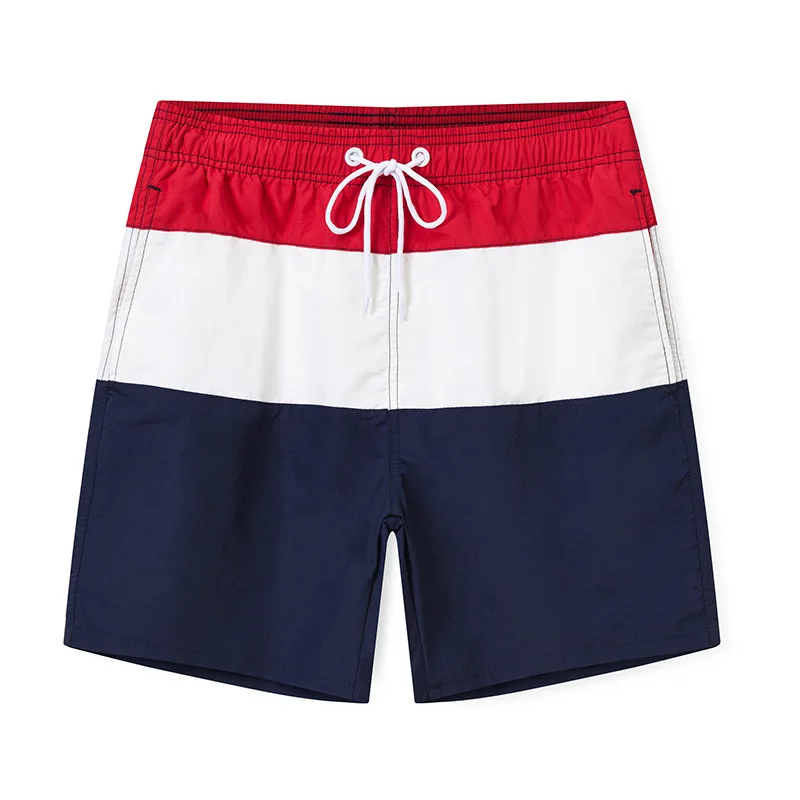 2023 New Hot Mens Swimwear Swim Shorts Trunks Beach Board Shorts 4 Way Stretch Swimming Pants Swimsuits Mens Running Shorts