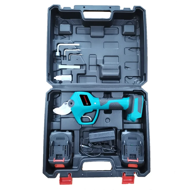 
Cordless pruning shears 3.0mm 2.5mm EAST Garden Tools Cordless Power Pruning Shear Electric Tree Branch Cutter 