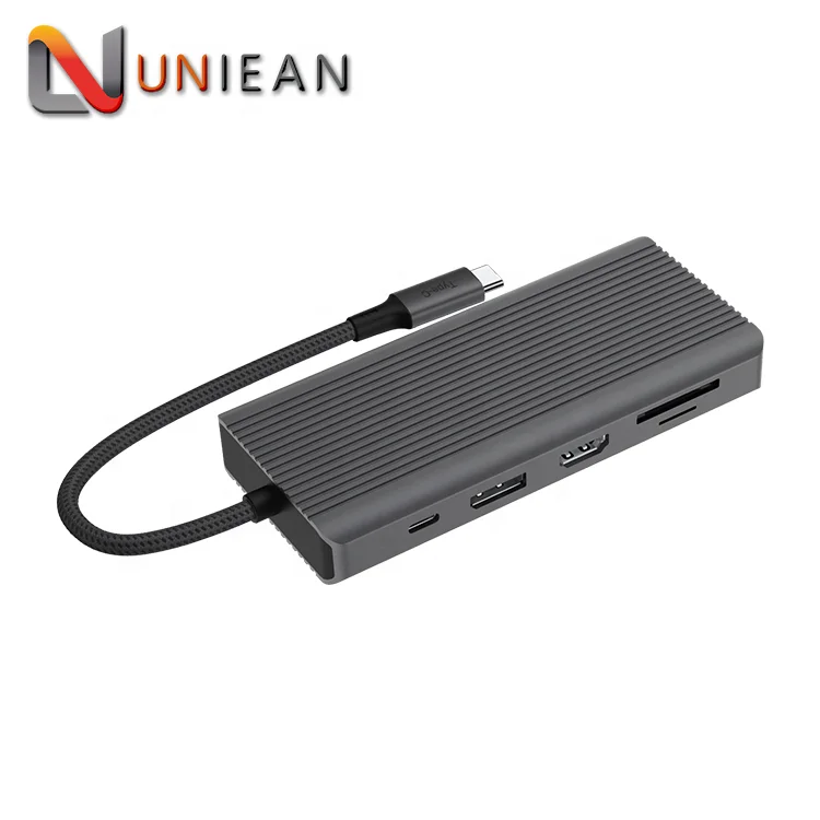 iMac DP 12 in 1 100W Multi USB to RJ45 HUB USB HDMI 3.0 TF Card Type A C Macbook