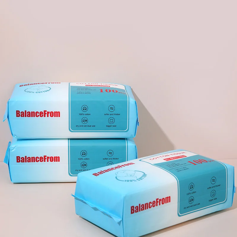 Cross Lapping 80% Viscose 20% Polyester Spunlace Nonwoven Cross Mesh Spunlace Nonwoven Fabric for Hygiene Facial Mask