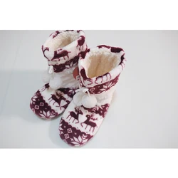 Christmas reindeer holiday comfort warm boots