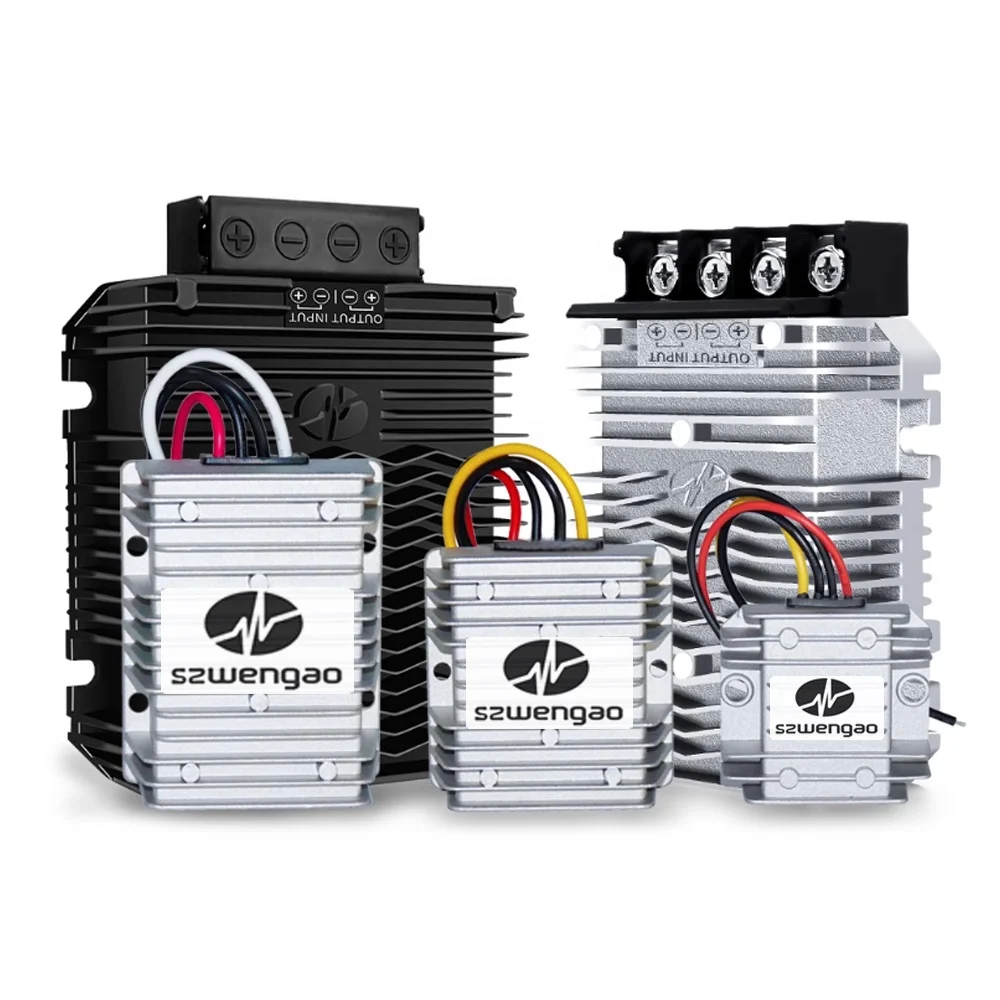 DC LED Power Supply 12V 24V to 5V 3A 5A 10A 15A 20A 30A 40A 50A 60A 300W Step Down DC/DC Converter Regulator for Car Bus Boat