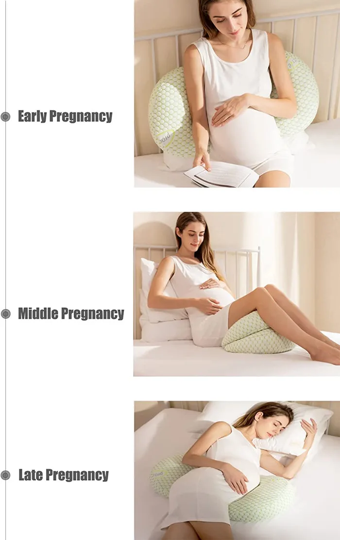 2024 Popular Versatile Comfortable  Waist Pregnancy Body Pillow For Pregnant Women Pregnancy Belly Pillow