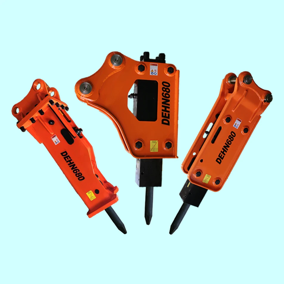 68 mm chisel mini silenced box  type excavator parts hydraulic breaker for rock breaking SB 40