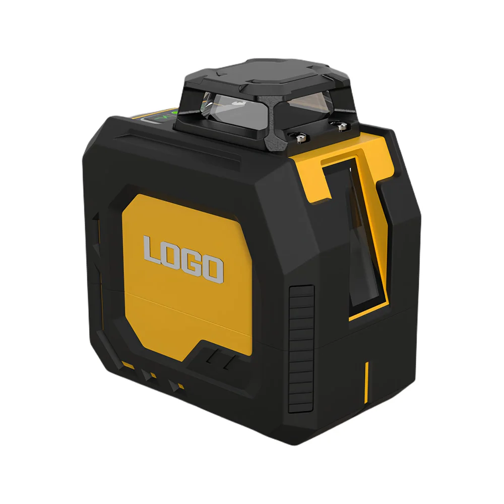 100ft Green 5 Line Self-Leveling Laser Level  Cross Line Laser with 3600mAh Rechargeable Battery with Type-C Charging Port