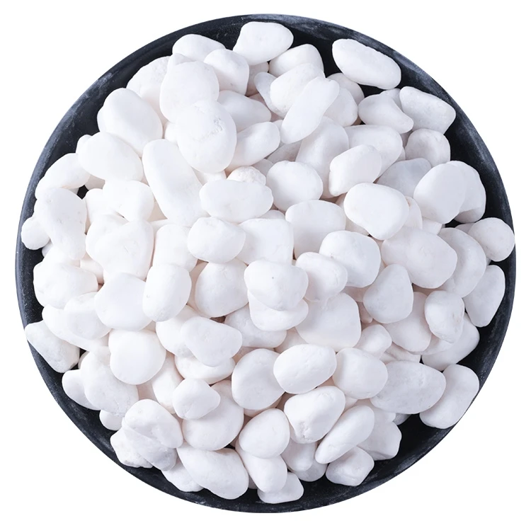 Pebble Stone Hotel Natural White HR 01 Natural Stone for Swimming Natural Stone from Vietnam Online Technical Support Cobble