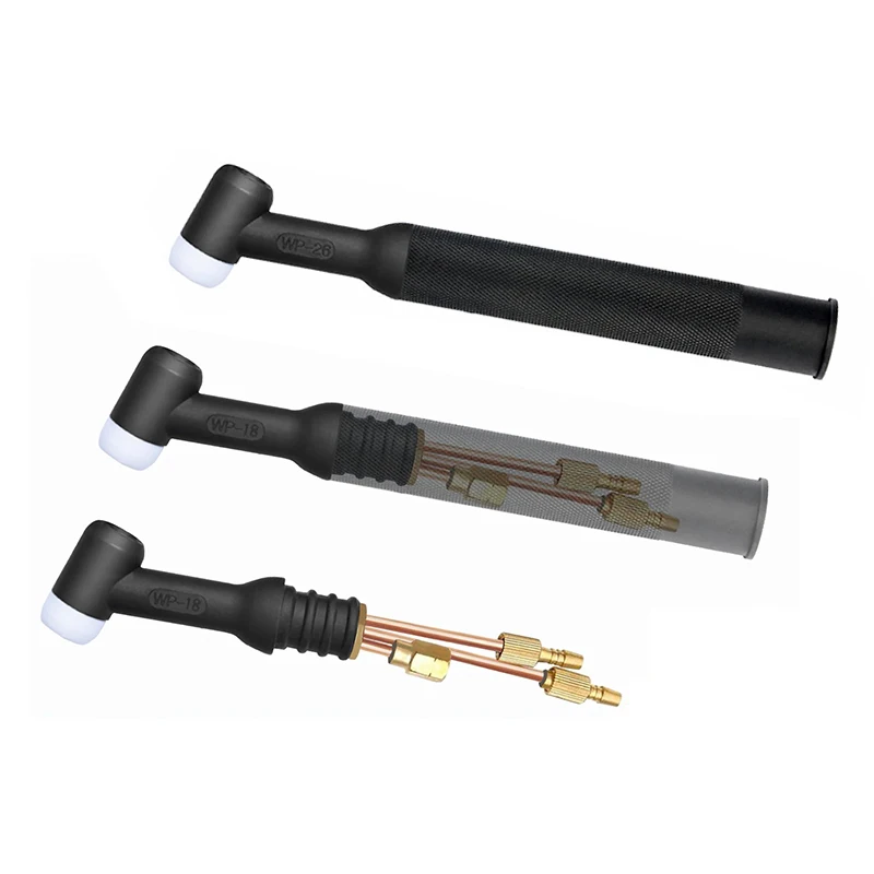 Argon arc welding gun head WP-26 air-cooled WP-18 water-cooled gun handle WP-18F universal gun head argon gas accessories