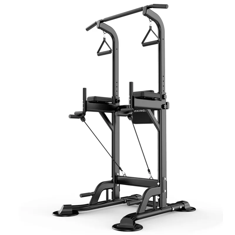 Freestanding Indoor Folding Free Standing Squat Rack With Pull Up Bar Tower Power Station Dip Multifunction Equipment Machine