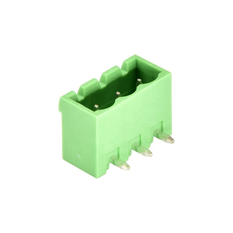 5.08mm Pitch 2P-10P Right Angle  Wire to Board Pluggable Type male PCB Terminal Block Connector