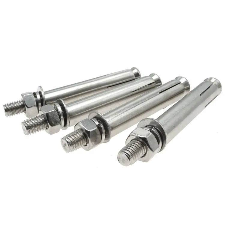 Stainless Steel Through Bolt Anchors Marine Concrete Stud Anchor Bolts M12 M14 M16 M20
