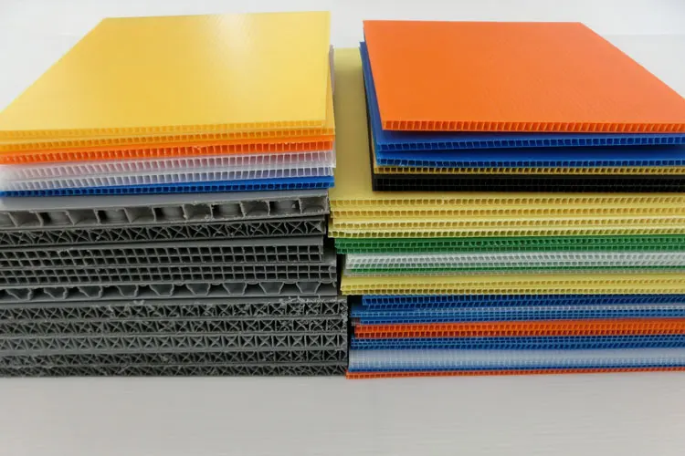 PP hollow corrugated board production machine line  pp board production line