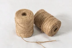 Qingyun 100% Natural Jute Braided Twisted Rope DIY Decoration Cord 1mm~50mm Recyclable sisal Packaging Rope