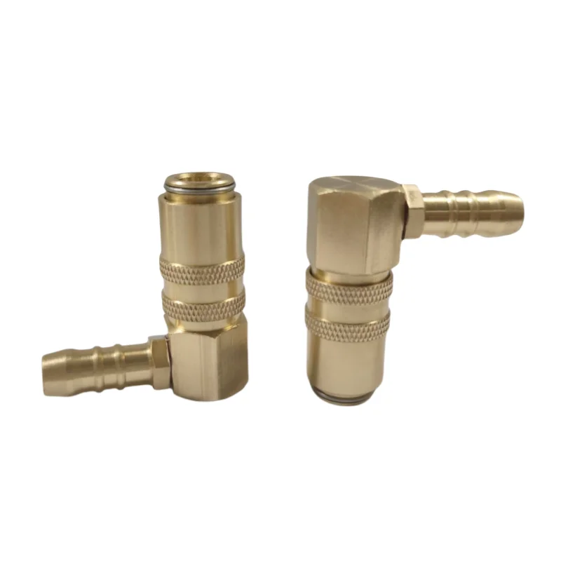 Premium Quality 90 degree angled Male connector HT series European standard self sealing quick coupling