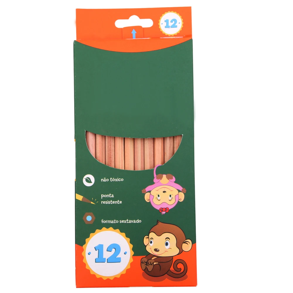 7 inch color pencil set 12 pcs pencil set natural colored pencils professional