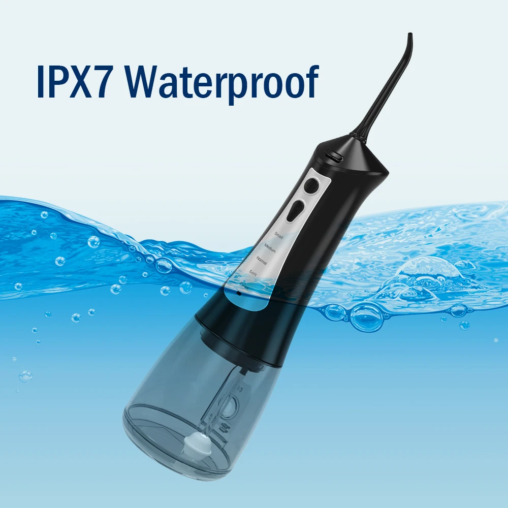 300ml Ipx7 Flossing Power Cleaner Oral Dental USb Irrigator Air Electric Machine portable Cordless Water Flosser For Teeth