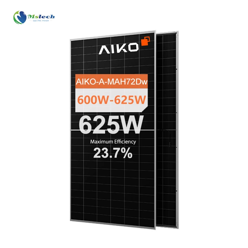 Aiko A620 ABC Solarpanel белый задний лист 600W 605W 610W 615W Panelli Solari 620W 625W Aiko-A-Mah72Dw N-типа комета солнечная панель