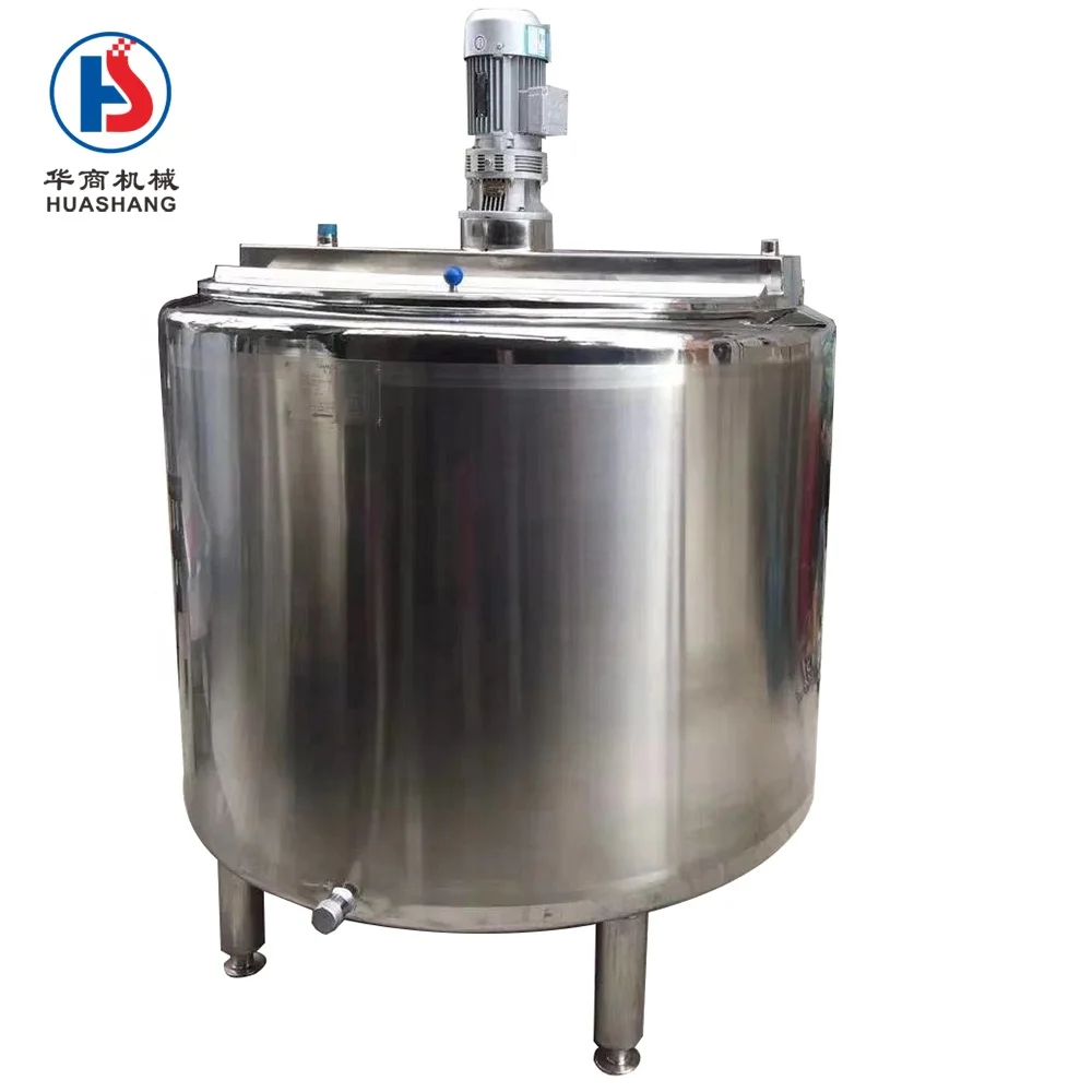 premium technology Food grade Stainless steel beverage stirring tank milk mixing storage tank