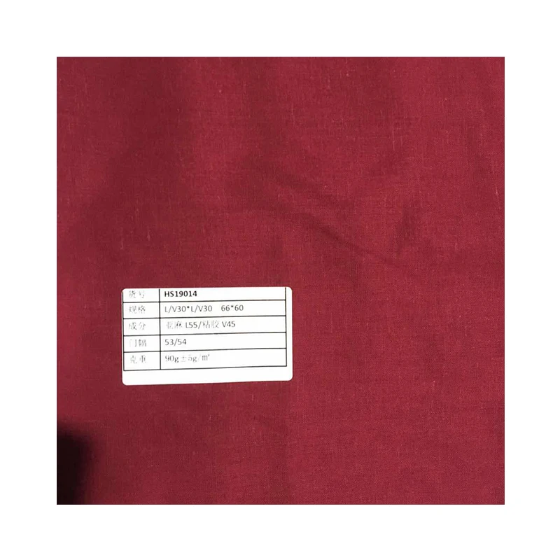 Hot sale Cheap and beautiful Factory wholesale cheap rolling process viscose linen blended cloth garment textile fabric