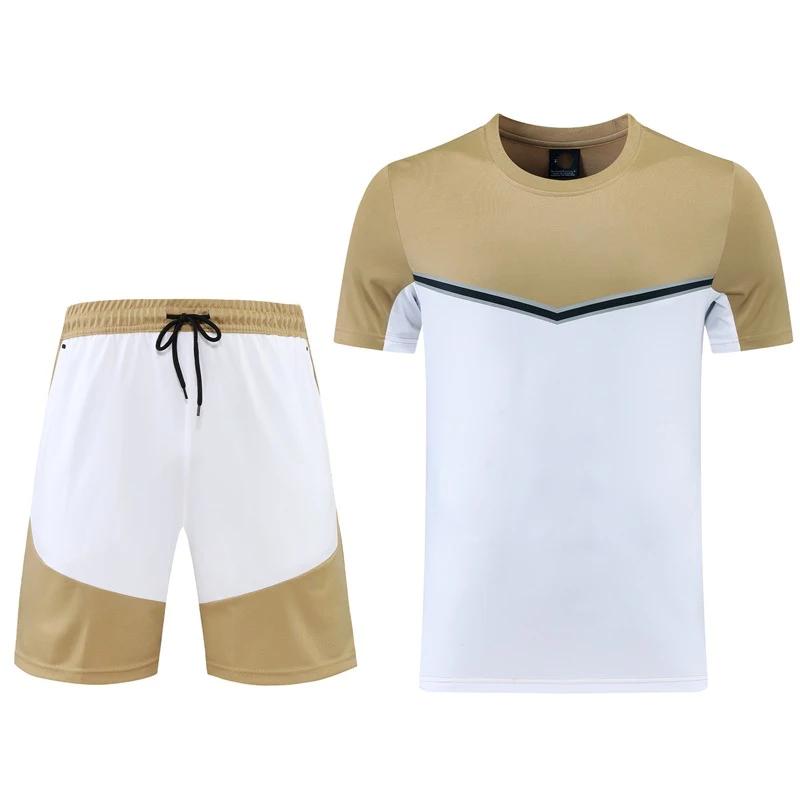 Wholesale training&jogging wear with factory price football sets hot sale breathable quick dry soccer wear suits