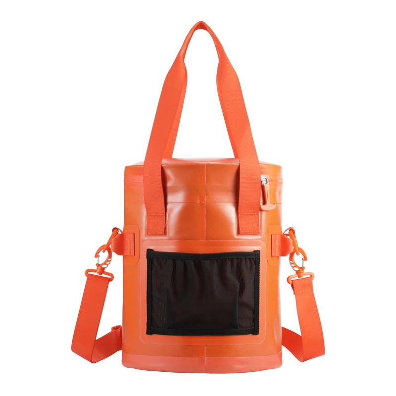 Everich Cambodia Factories Soft Cooler Camping Large Capacity Ice Cooler Box 840D TPU Waterproof Round Ice Cooler Bag