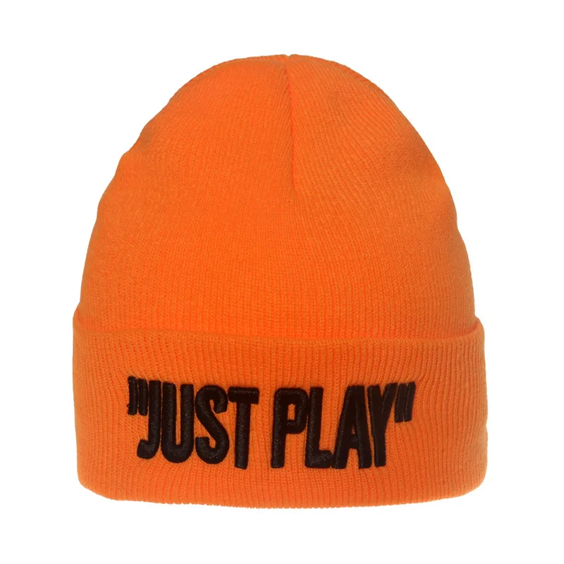 2024 hot selling high quality custom knit 3d embroidery logo acrylic beanie sports hats for women and man