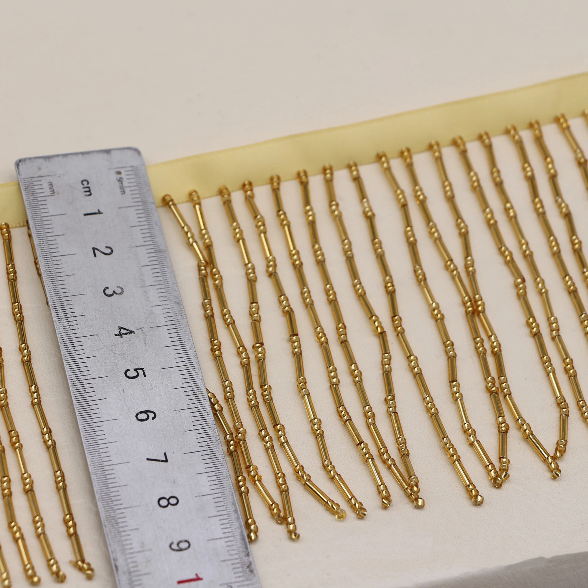 10cm wide diy sewing wedding lace accessories long gold silver costume dress curtain tassel fringe beaded fabric ribbon trims