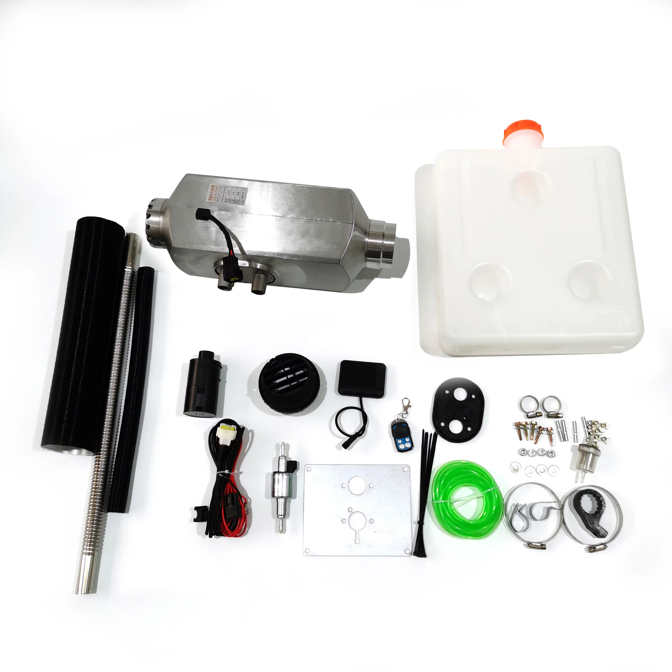 OkyRie Remote Control 24V 12V 5KW Diesel Water Parking Heater Of Truck Motor Boat RV Diesel Fuel Parking Heater