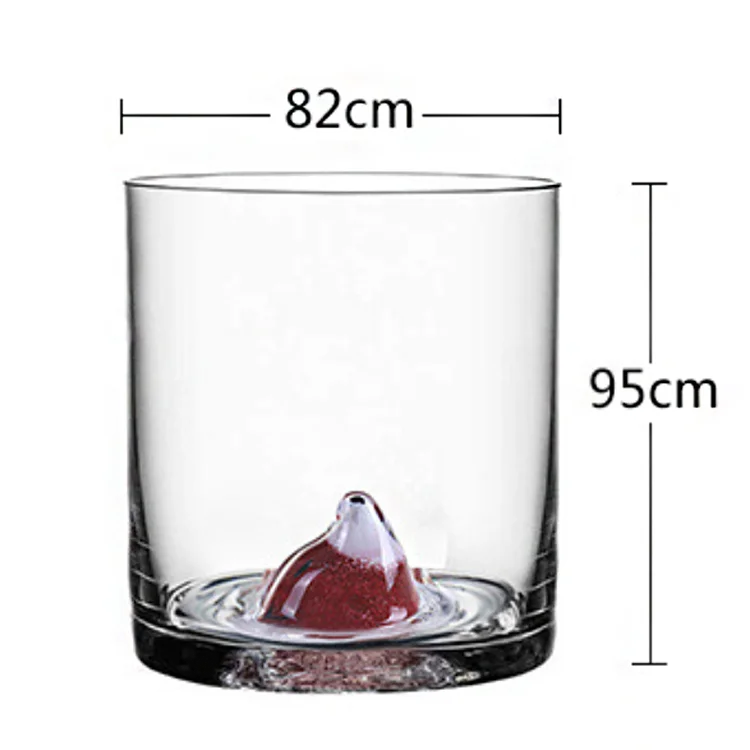 Colored 3D Animal Crystal Whiskey Glasses Creative Lovely Whiskey Wine Glass Wholesale Glassware