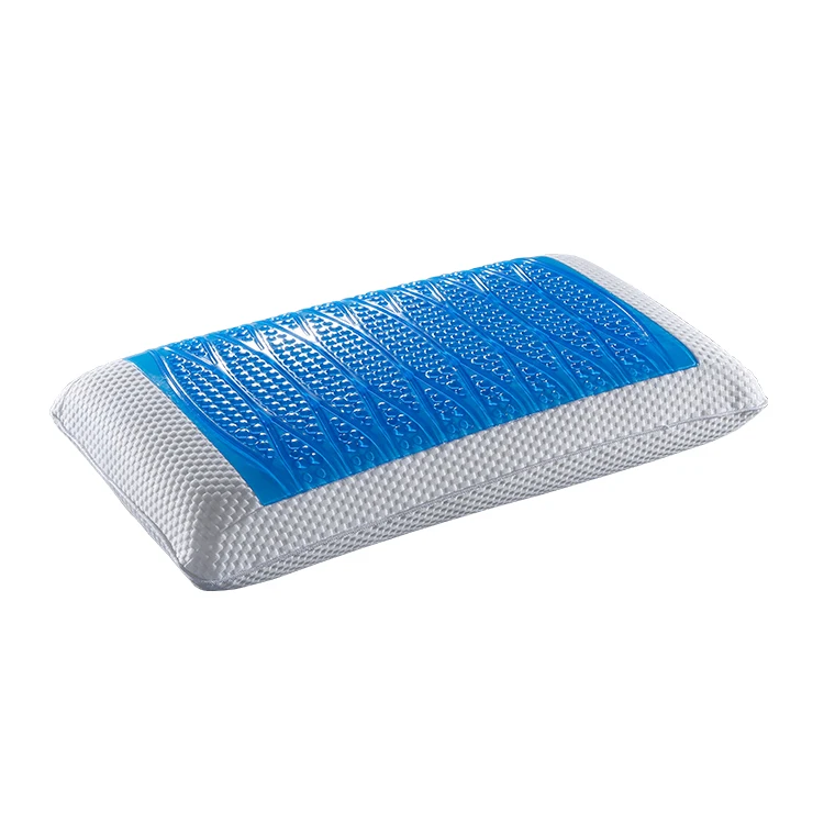 Best Quality Apartment 5CM high density Gel Cooling Memory Foam Pillow