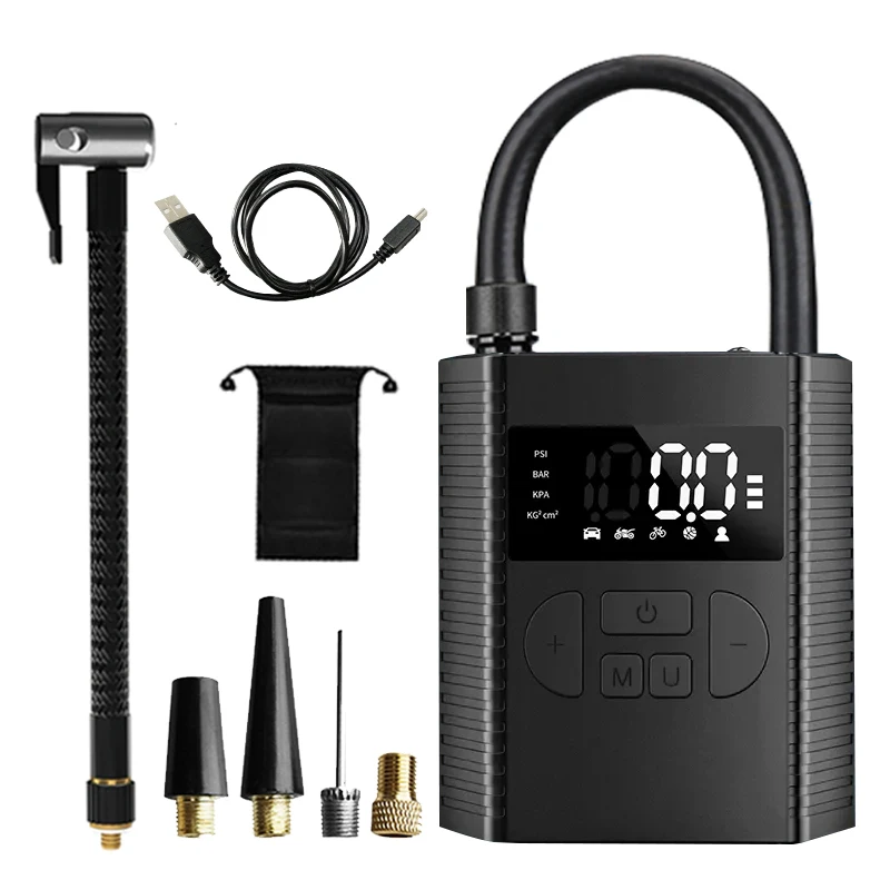 Best selling car battery charger electric 12v car portable electric air pump compressor for car portable tyre